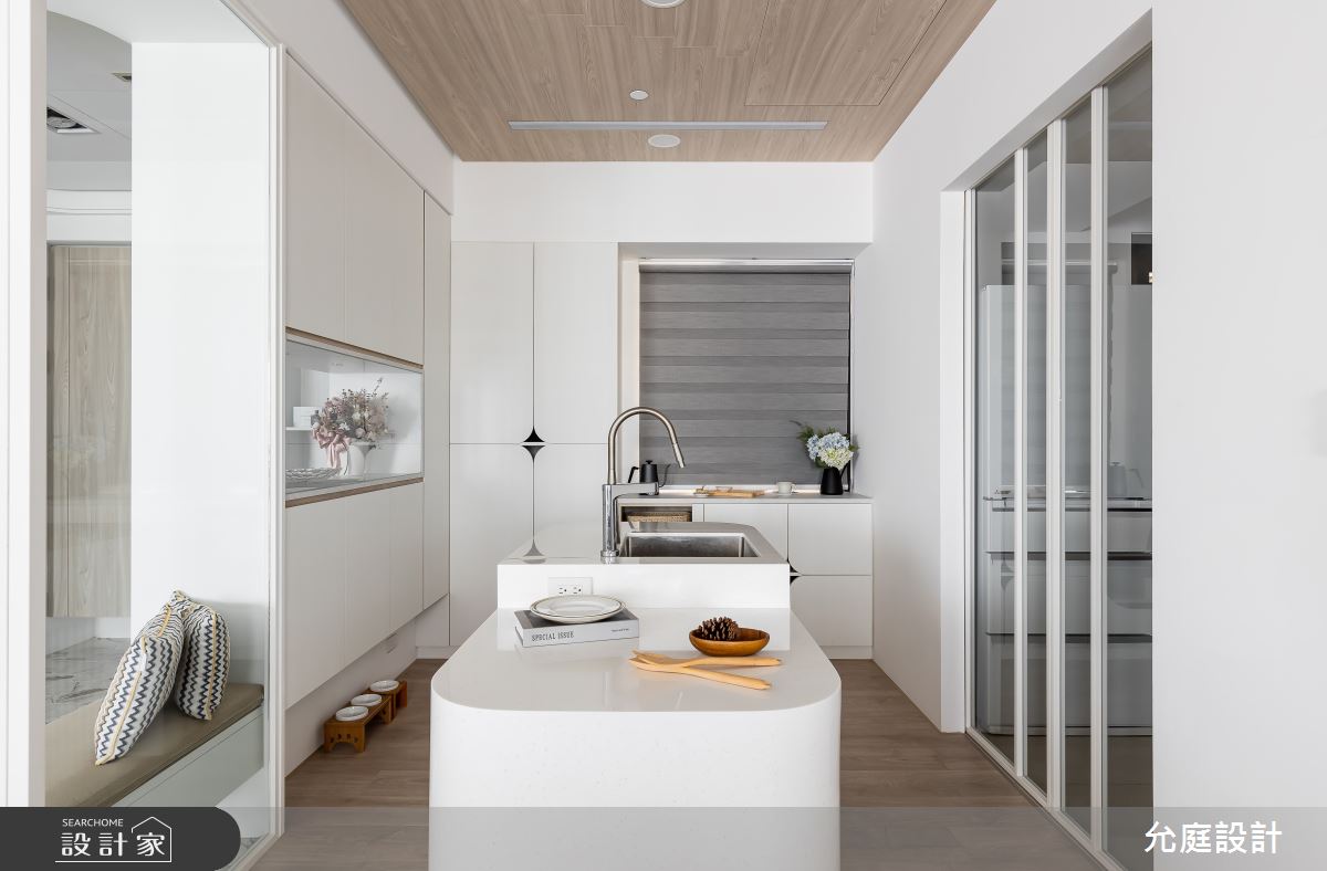35坪新成屋(5年以下)＿北歐風中島案例圖片＿允庭室內裝修設計有限公司＿允庭_韶光日䔳之12