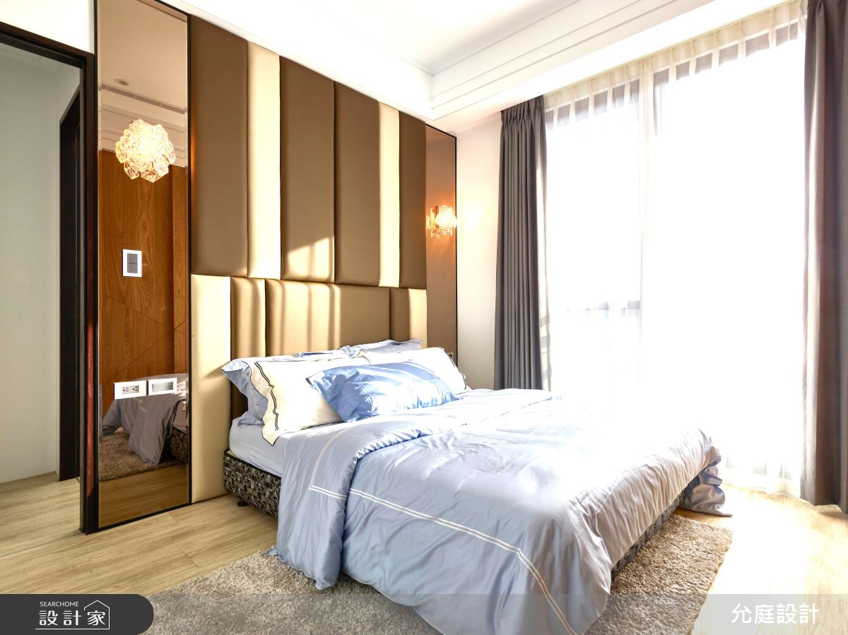 30坪新成屋(5年以下)＿混搭風臥室案例圖片＿允庭室內裝修設計有限公司＿允庭_沐．木與石之13