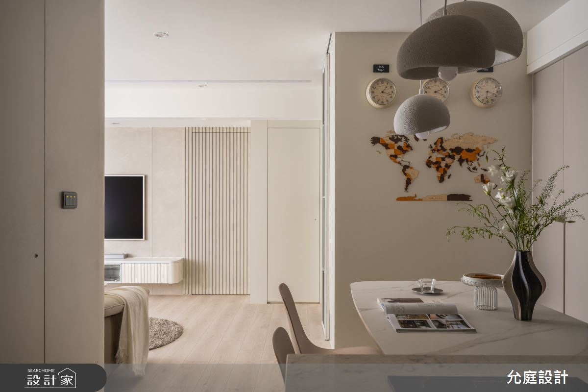 23坪新成屋(5年以下)＿現代北歐風客廳餐廳案例圖片＿允庭室內裝修設計有限公司＿允庭_蘊雅藏馨之9