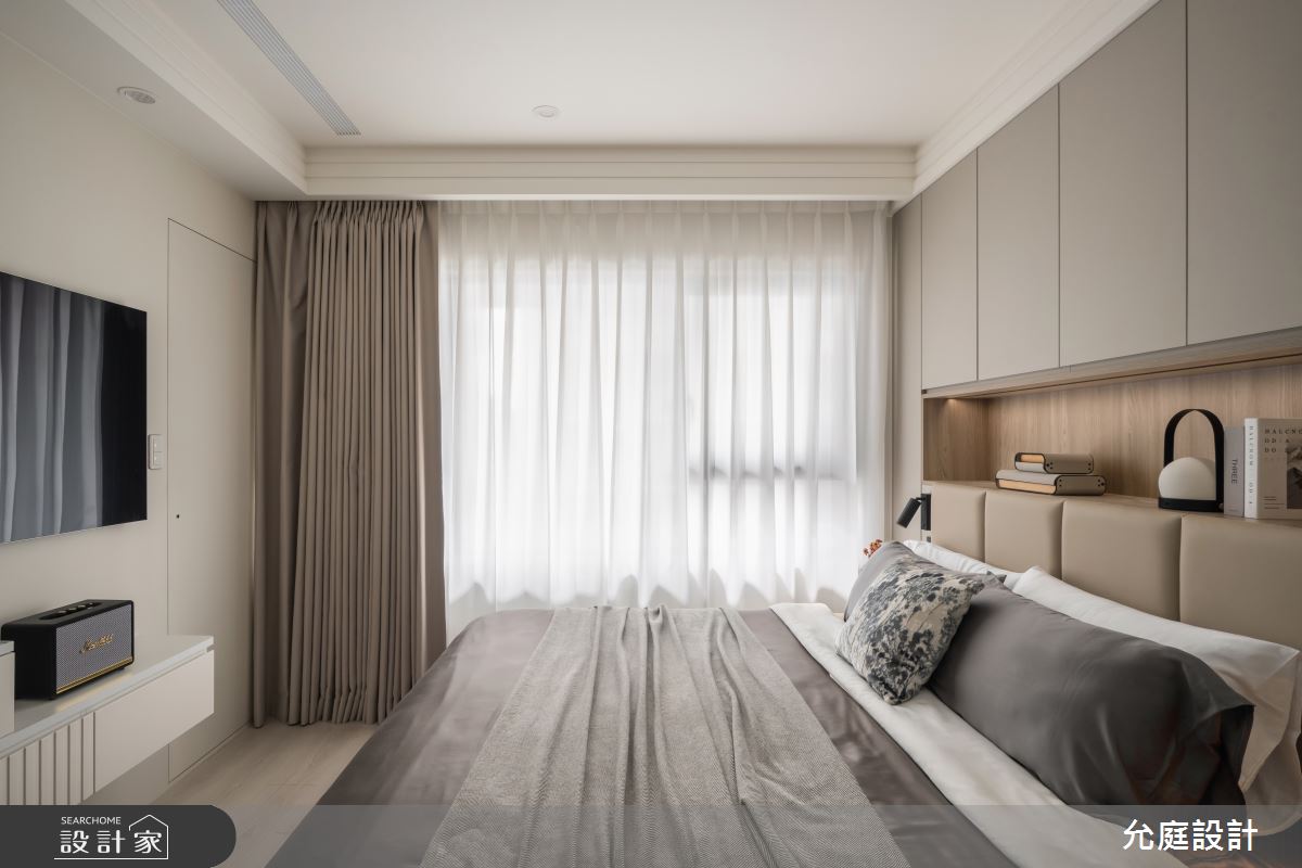 23坪新成屋(5年以下)＿現代北歐風臥室案例圖片＿允庭室內裝修設計有限公司＿允庭_蘊雅藏馨之18