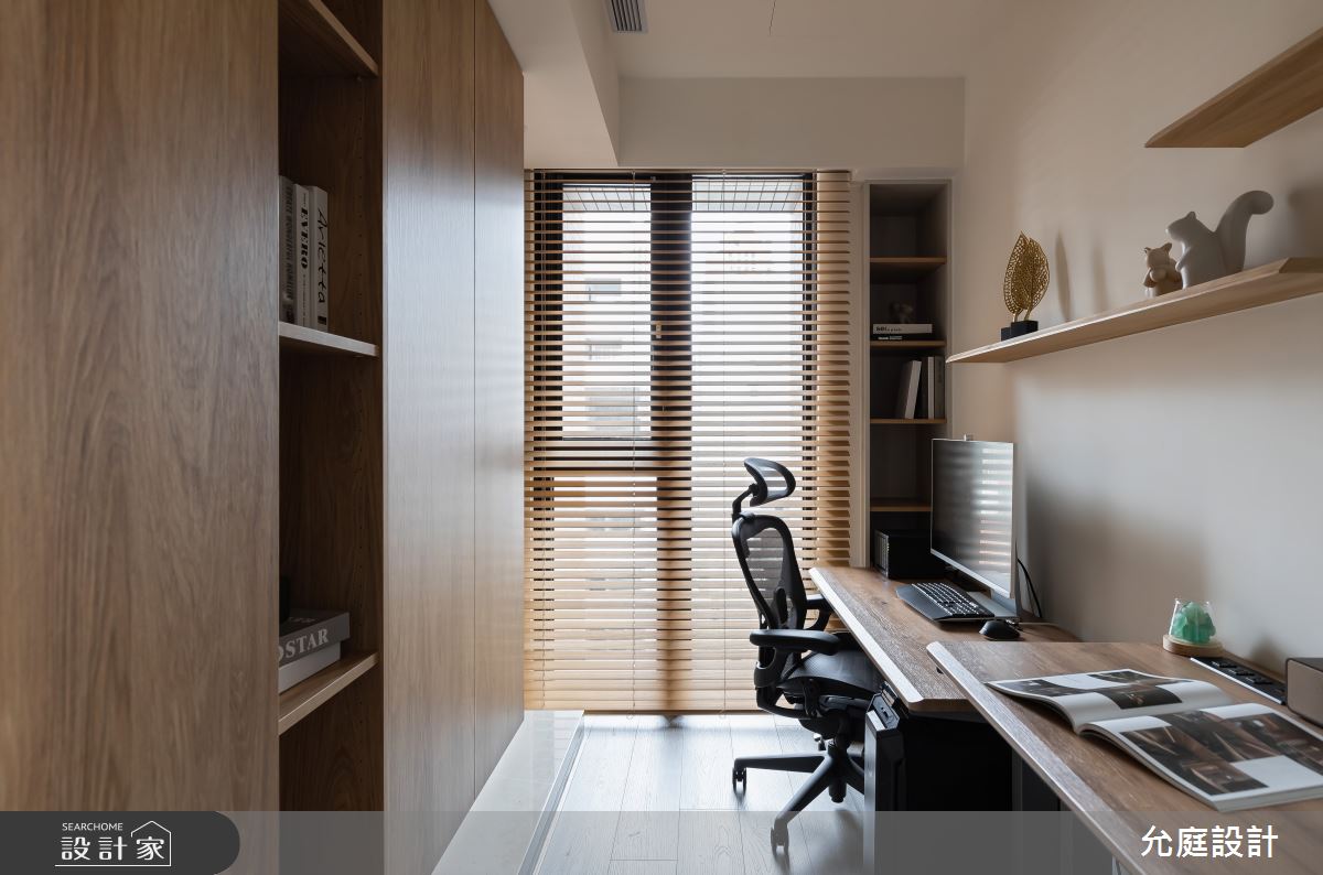 新成屋(5年以下)＿混搭風書房案例圖片＿允庭室內裝修設計有限公司＿允庭_暮春初夏之19