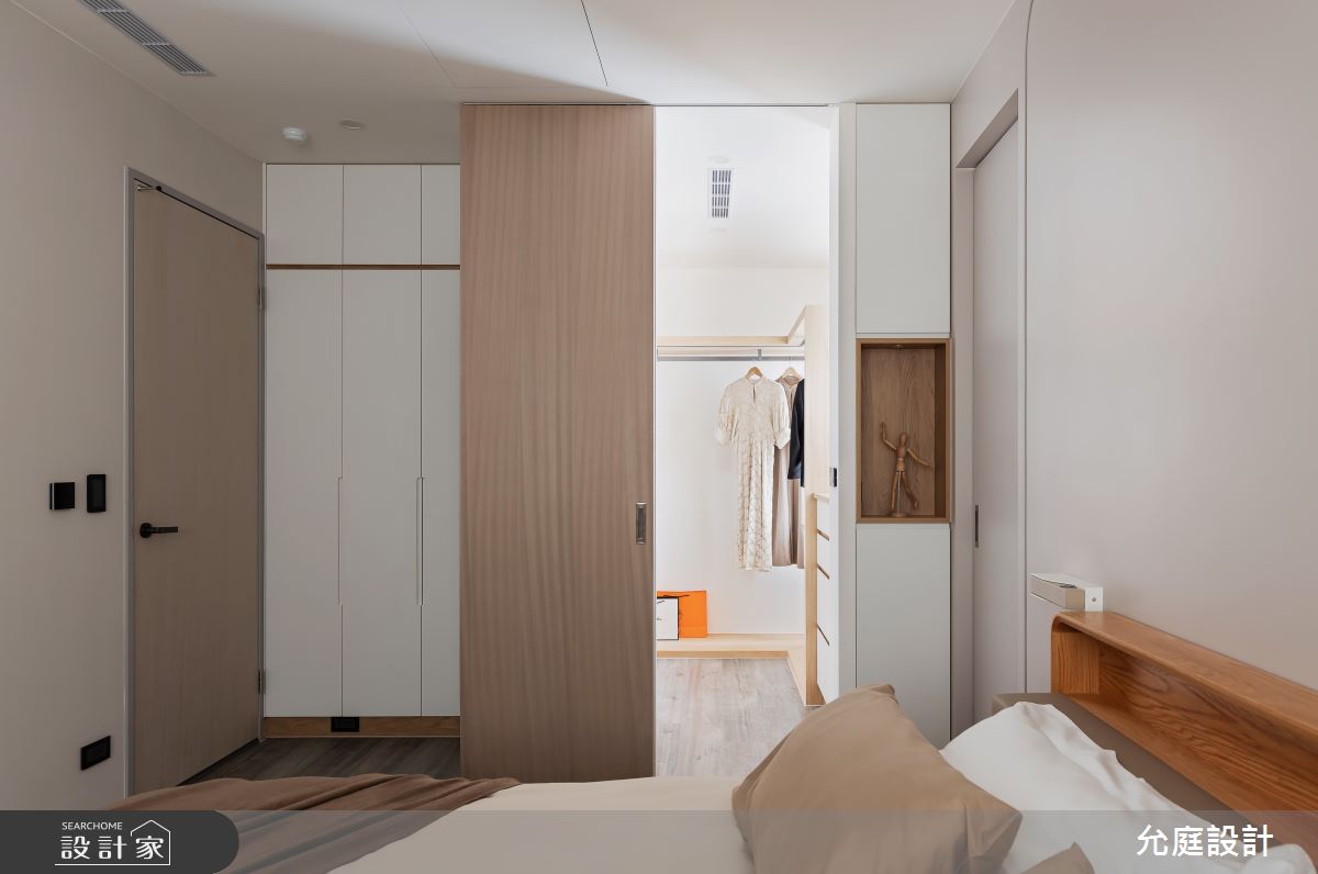 新成屋(5年以下)＿混搭風臥室更衣間案例圖片＿允庭室內裝修設計有限公司＿允庭_暮春初夏之16