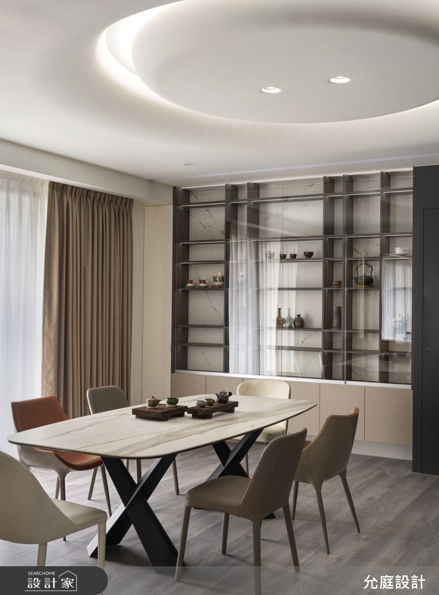 毛胚屋＿現代風餐廳案例圖片＿允庭室內裝修設計有限公司＿允庭_凝光錦繡之10