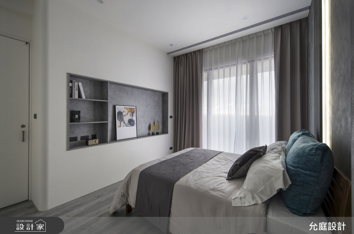 毛胚屋＿現代風客房案例圖片＿允庭室內裝修設計有限公司＿允庭_凝光錦繡之22
