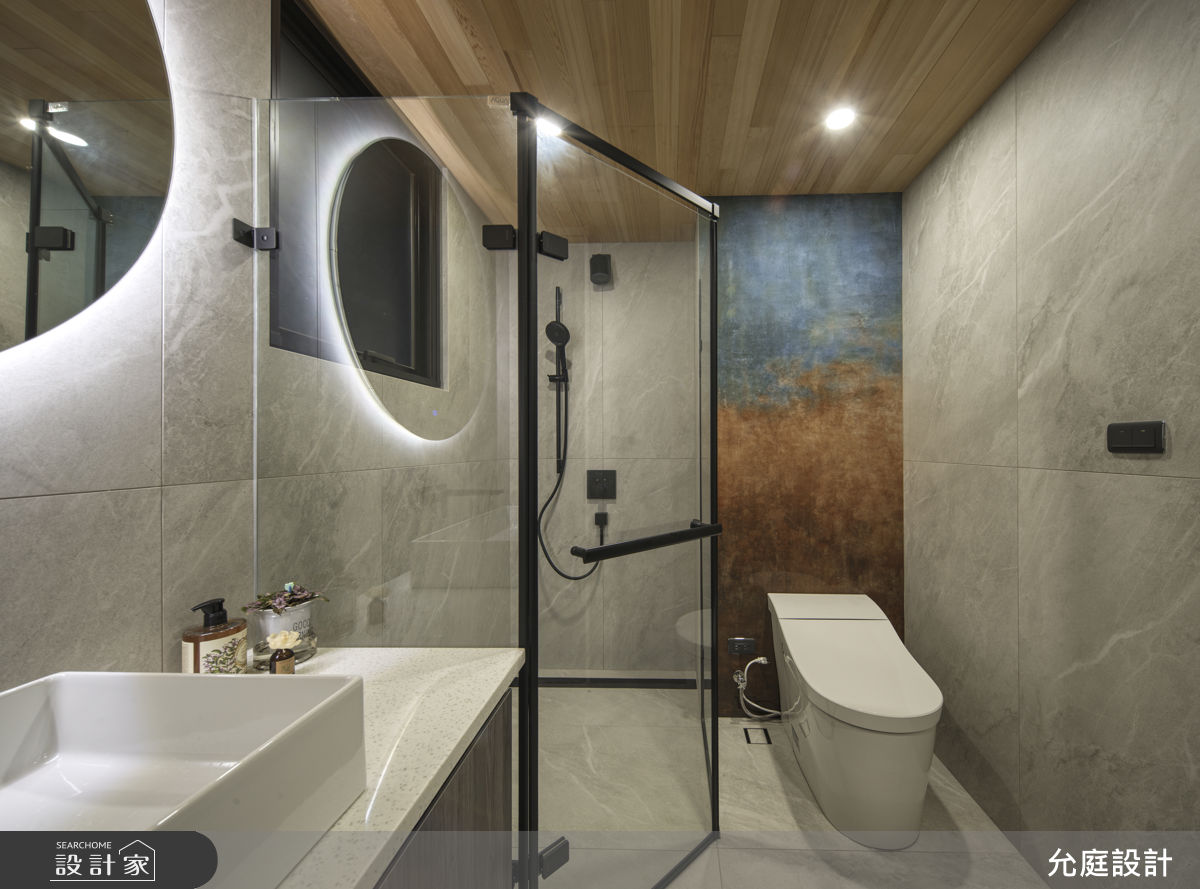 毛胚屋＿現代風浴室案例圖片＿允庭室內裝修設計有限公司＿允庭_凝光錦繡之24