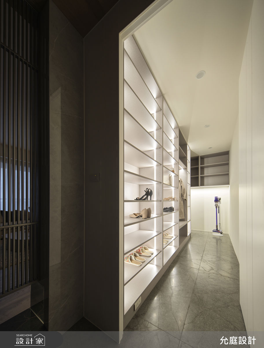 毛胚屋＿現代風玄關案例圖片＿允庭室內裝修設計有限公司＿允庭_凝光錦繡之2