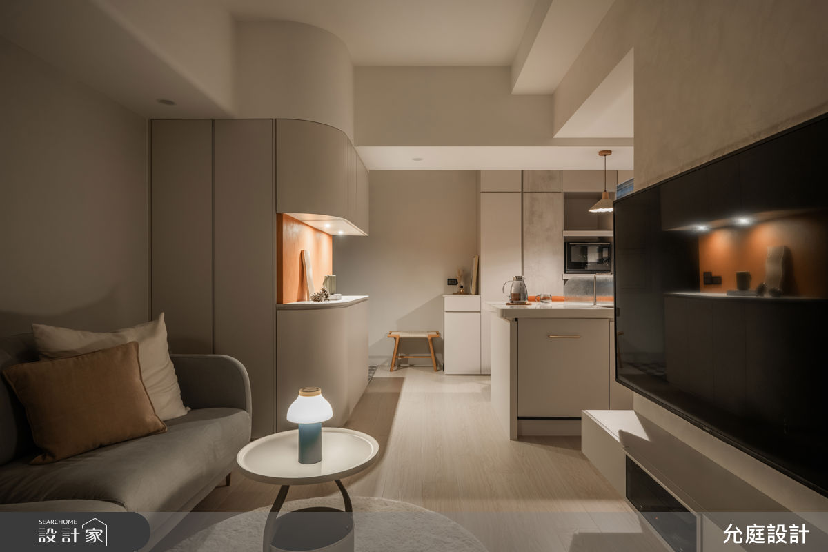 15坪新成屋(5年以下)＿現代風案例圖片＿允庭室內裝修設計有限公司＿允庭_慢時光·暖暖之6