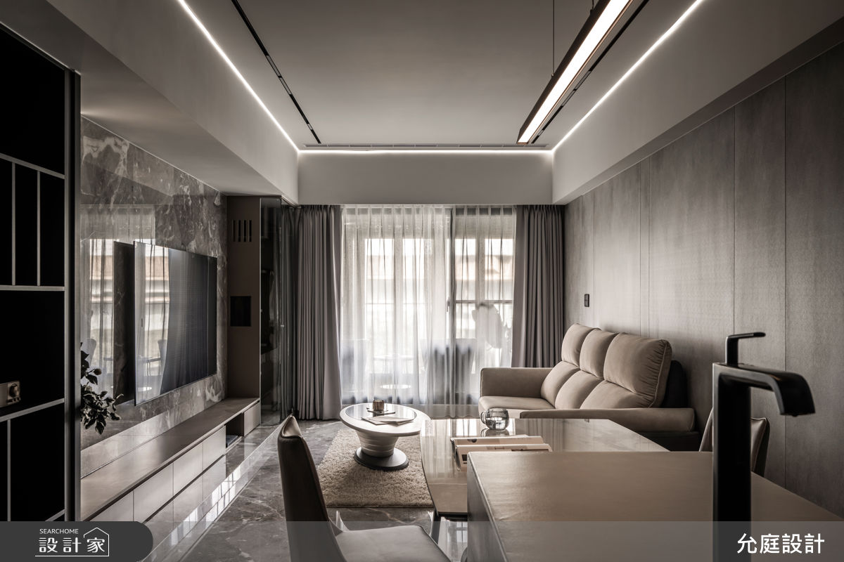 30坪新成屋(5年以下)＿工業風案例圖片＿允庭室內裝修設計有限公司＿允庭_逸境琉光之3