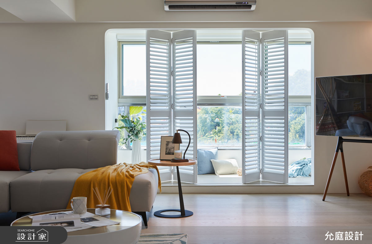 36坪老屋(16~30年)＿北歐風案例圖片＿允庭室內裝修設計有限公司＿允庭_拾光寓所之4