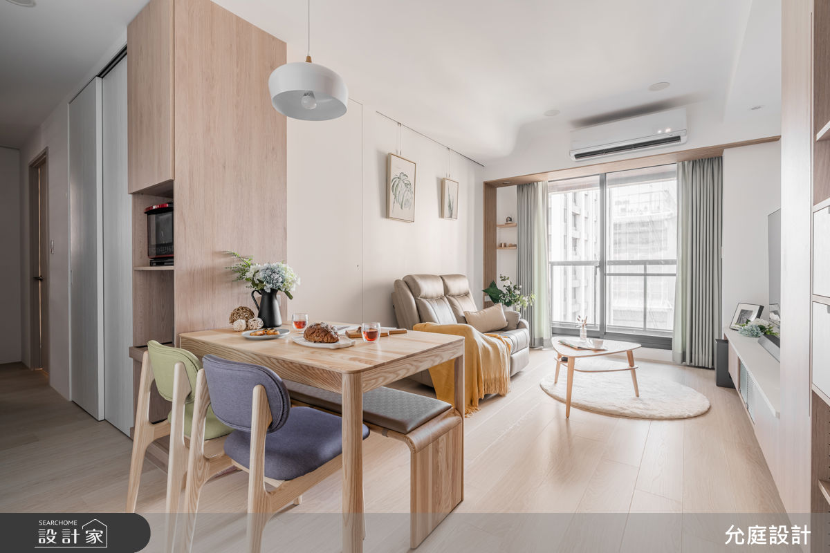 新成屋(5年以下)＿日式無印風案例圖片＿允庭室內裝修設計有限公司＿允庭_一隅質域之2