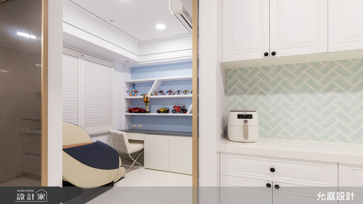 18坪新成屋(5年以下)＿美式風案例圖片＿允庭室內裝修設計有限公司＿允庭_皎‧詩境之8