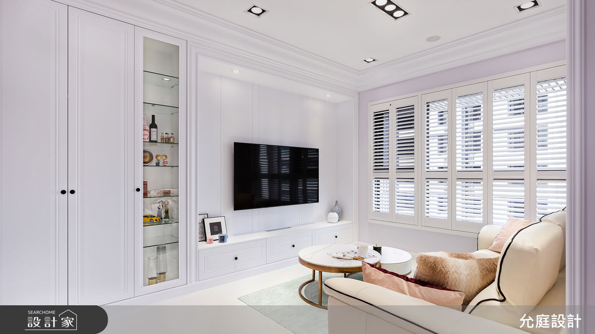 18坪新成屋(5年以下)＿美式風案例圖片＿允庭室內裝修設計有限公司＿允庭_皎‧詩境之4