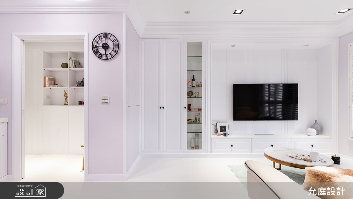 18坪新成屋(5年以下)＿美式風案例圖片＿允庭室內裝修設計有限公司＿允庭_皎‧詩境之3