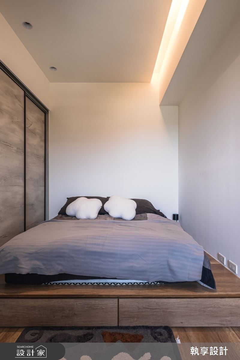 22坪新古屋(10年以下)＿工業風臥室案例圖片＿執享設計＿執享_爵色尊品之34