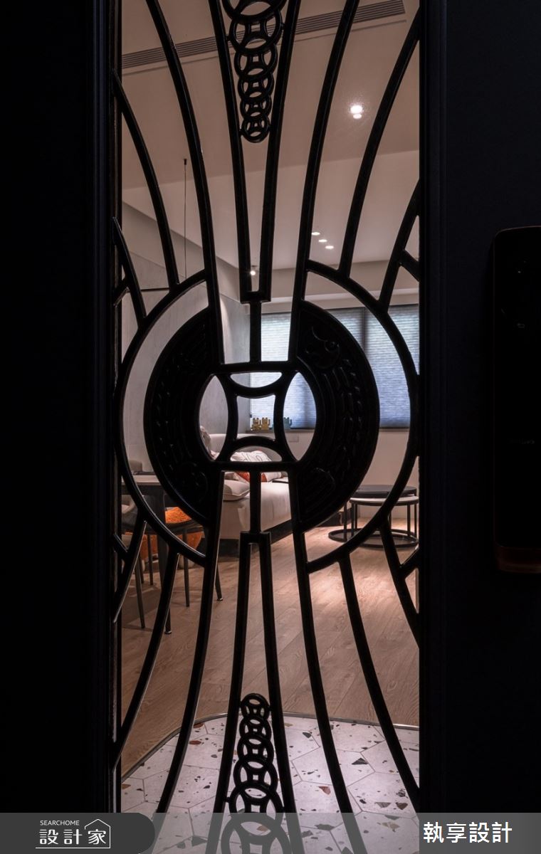 26坪老屋(16~30年)＿混搭風玄關案例圖片＿執享設計＿執享_夢園一境之3