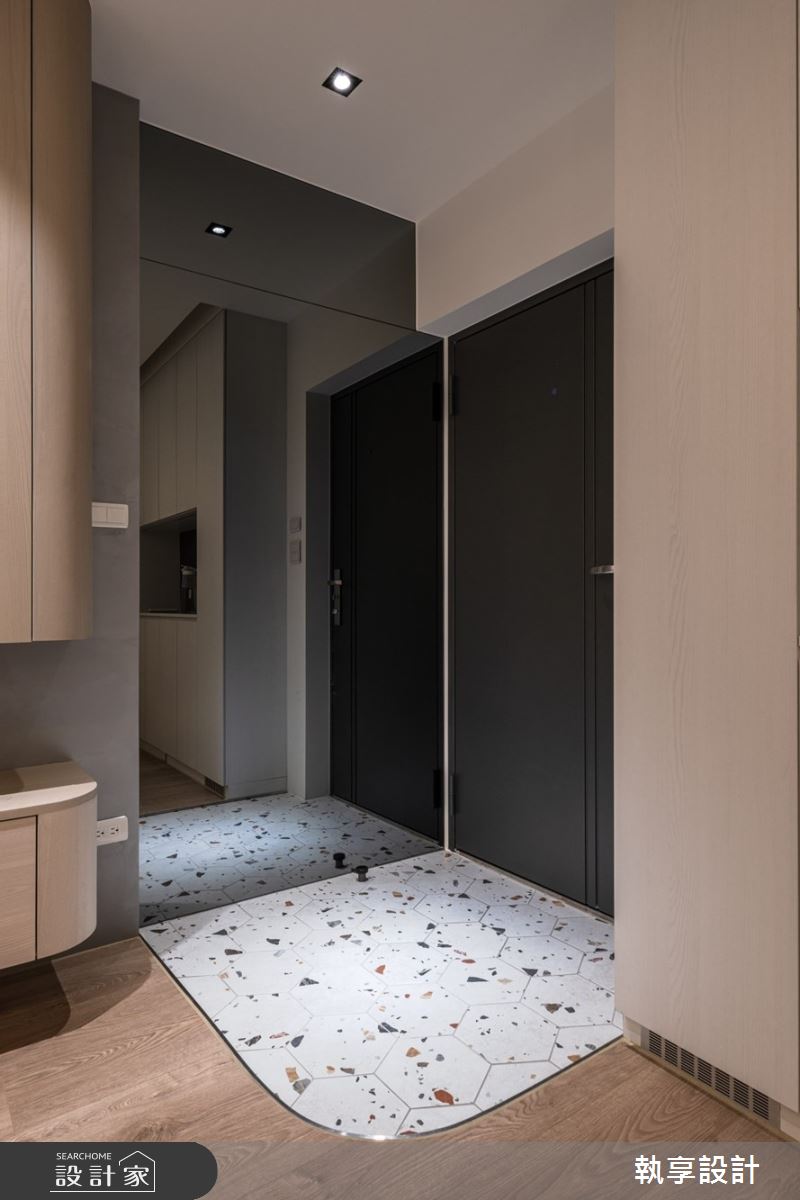 26坪老屋(16~30年)＿混搭風玄關案例圖片＿執享設計＿執享_夢園一境之2