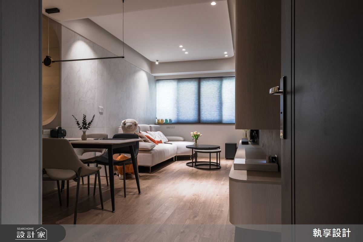 26坪老屋(16~30年)＿混搭風客廳餐廳案例圖片＿執享設計＿執享_夢園一境之4