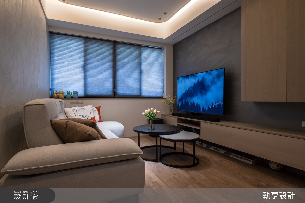 26坪老屋(16~30年)＿混搭風客廳案例圖片＿執享設計＿執享_夢園一境之14