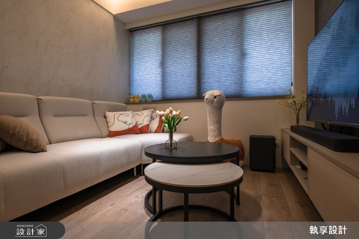 26坪老屋(16~30年)＿混搭風客廳案例圖片＿執享設計＿執享_夢園一境之15