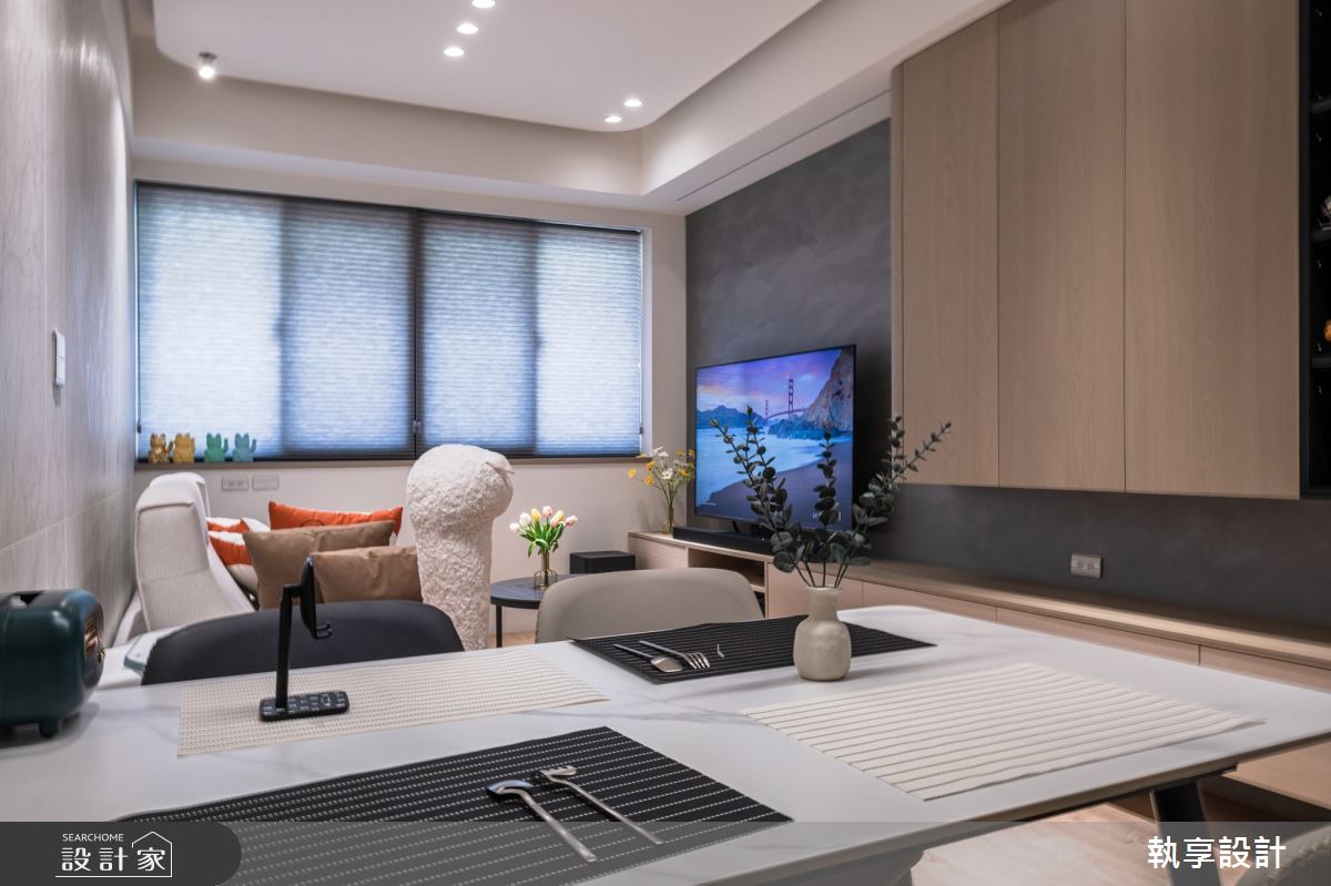 26坪老屋(16~30年)＿混搭風客廳餐廳案例圖片＿執享設計＿執享_夢園一境之19