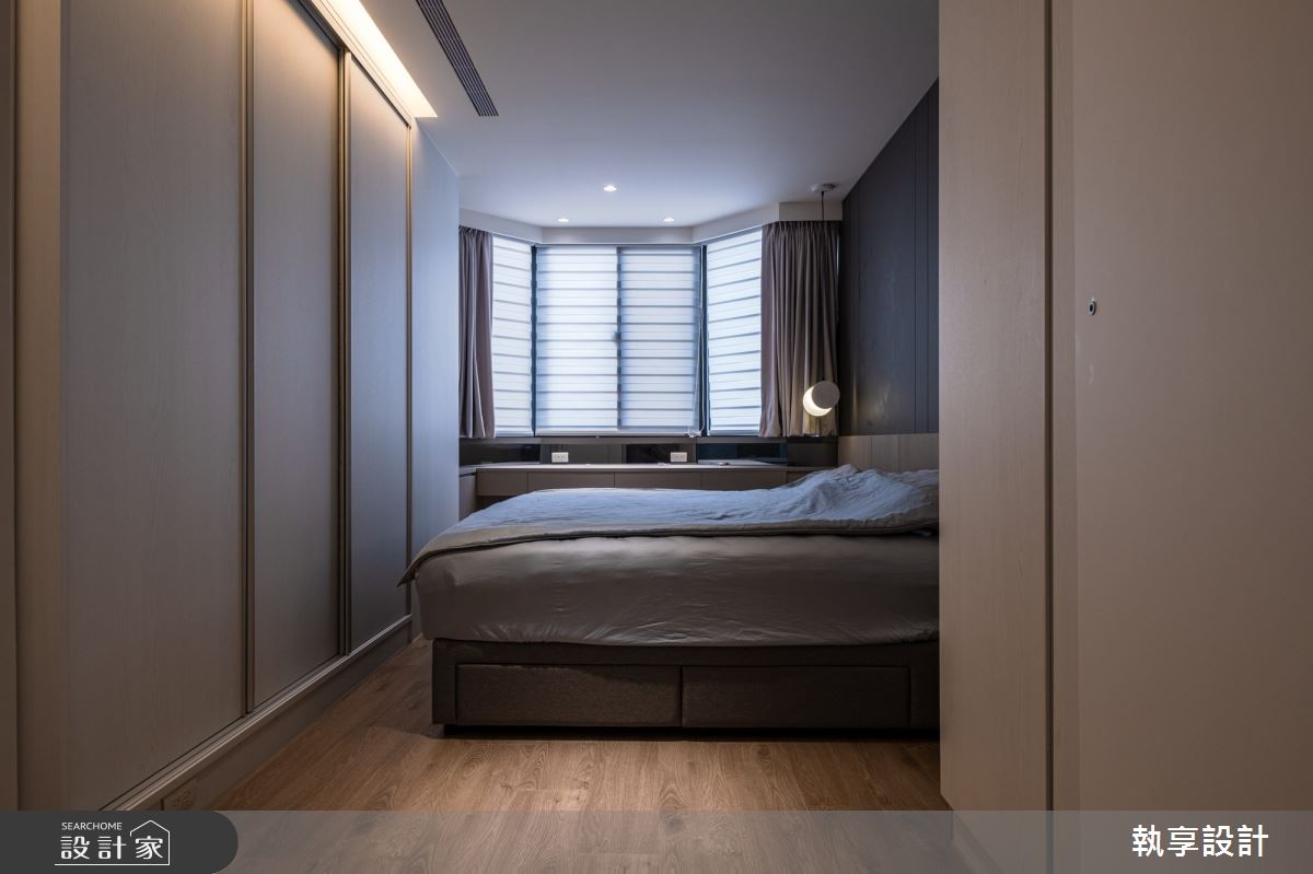 26坪老屋(16~30年)＿混搭風臥室案例圖片＿執享設計＿執享_夢園一境之33