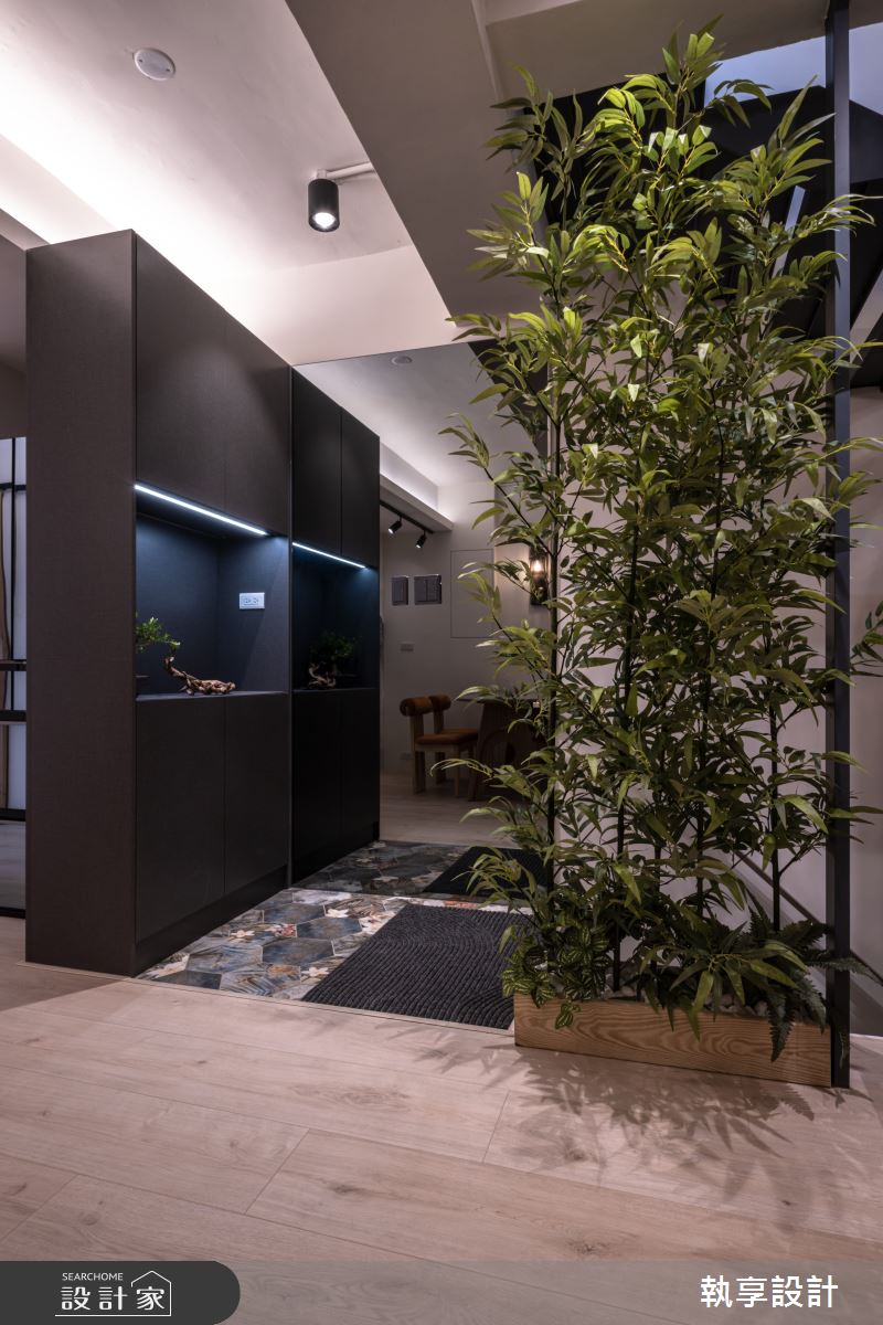 27坪老屋(50年以上)＿混搭風玄關案例圖片＿執享設計＿執享_逝憶叢生之4