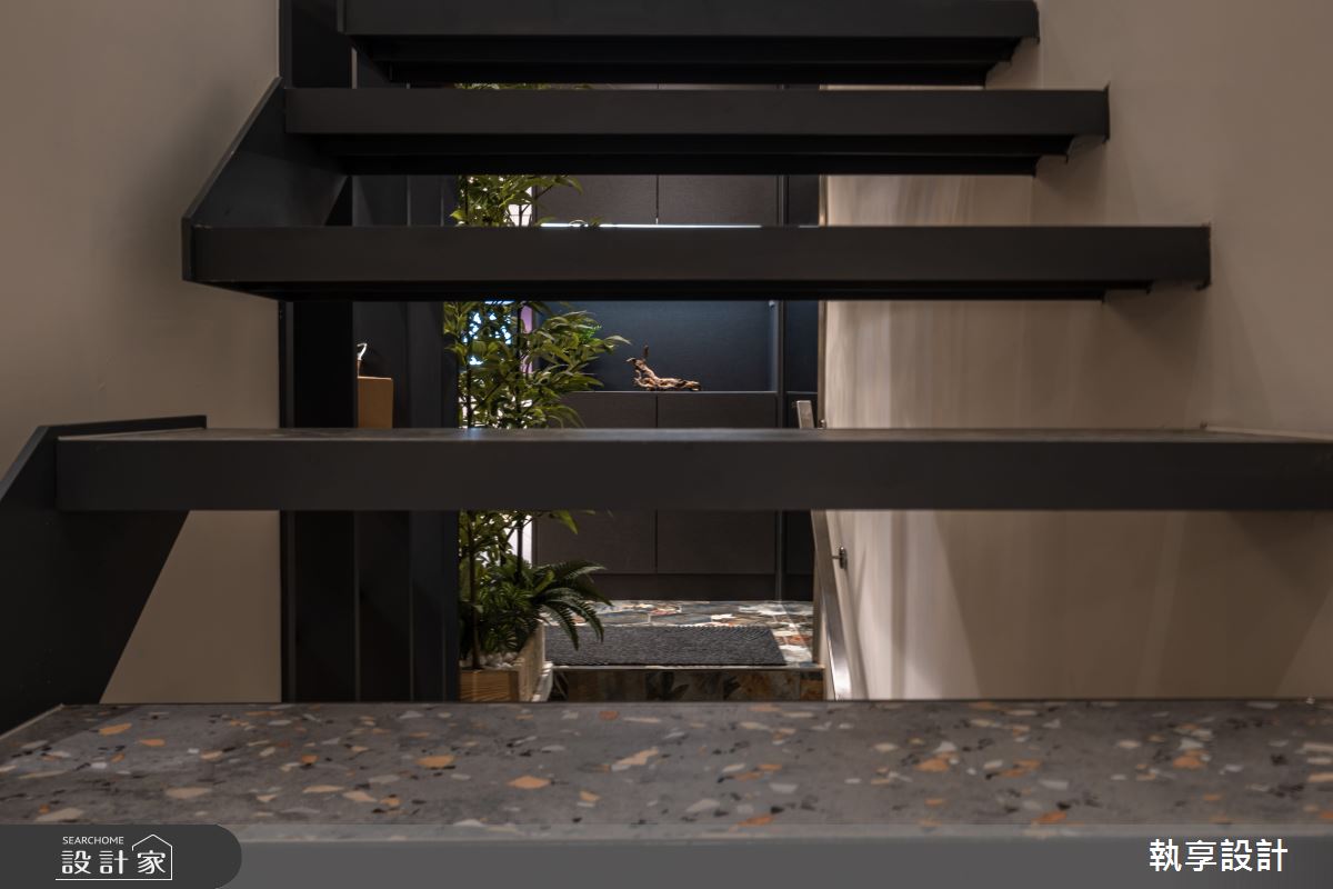 27坪老屋(50年以上)＿混搭風樓梯案例圖片＿執享設計＿執享_逝憶叢生之24