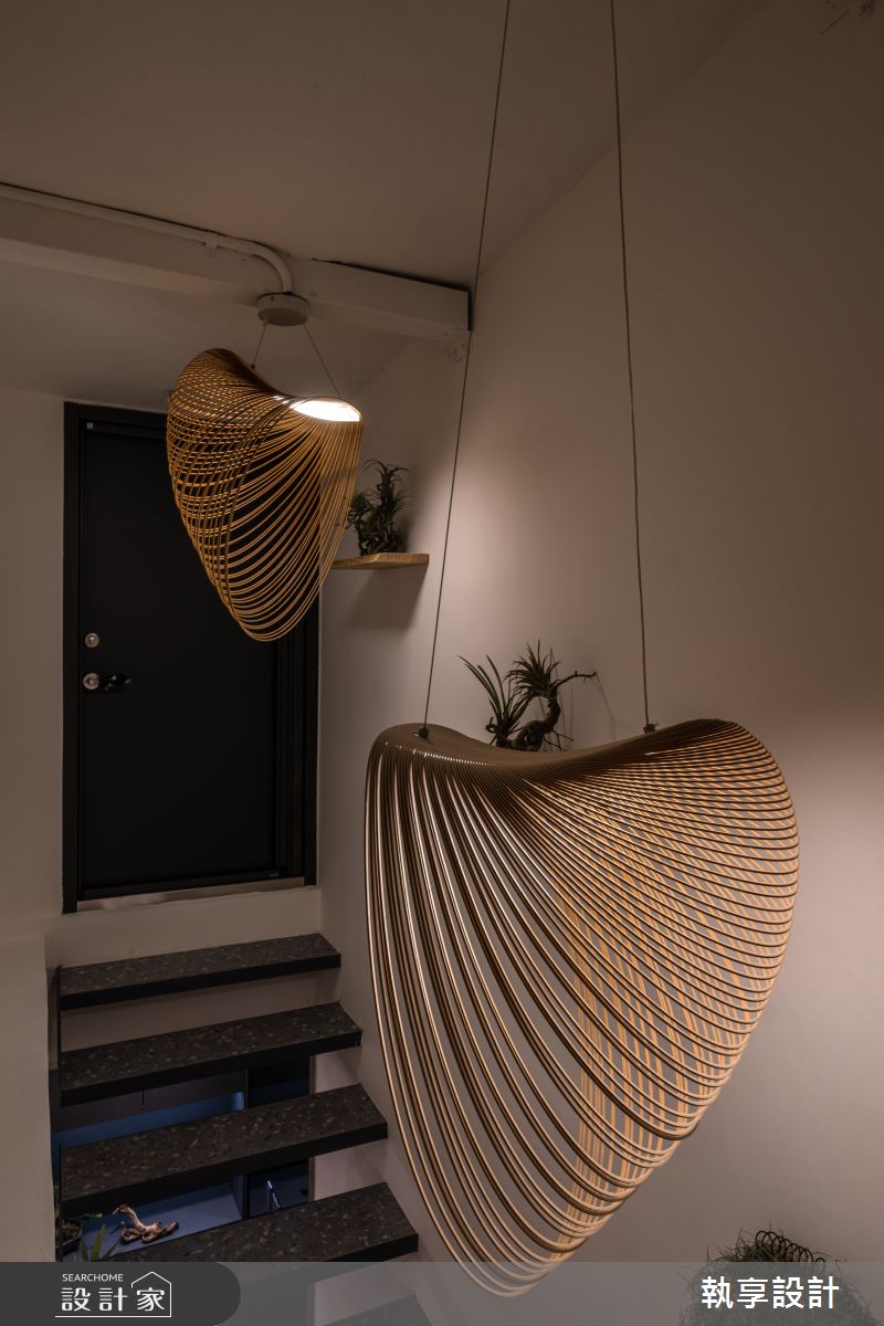 27坪老屋(50年以上)＿混搭風樓梯案例圖片＿執享設計＿執享_逝憶叢生之36