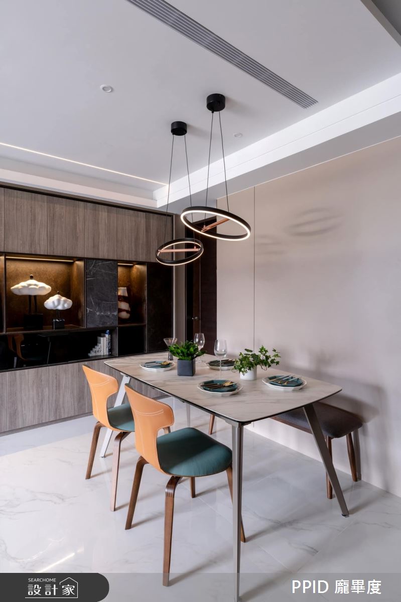 30坪新成屋(5年以下)＿輕奢自然風餐廳案例圖片＿龐畢度室內裝修設計有限公司＿龐畢度_01之9
