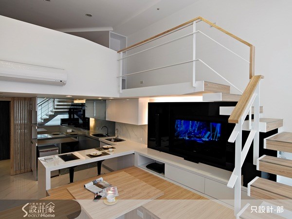17坪中古屋(5~15年)＿簡約風案例圖片＿只設計‧部＿只設計_03之14