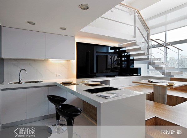 17坪中古屋(5~15年)＿簡約風案例圖片＿只設計‧部＿只設計_03之8