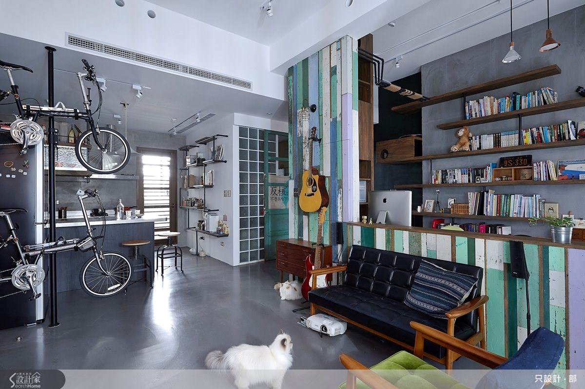 25坪新成屋(5年以下)＿工業風案例圖片＿只設計‧部＿只設計_10之1