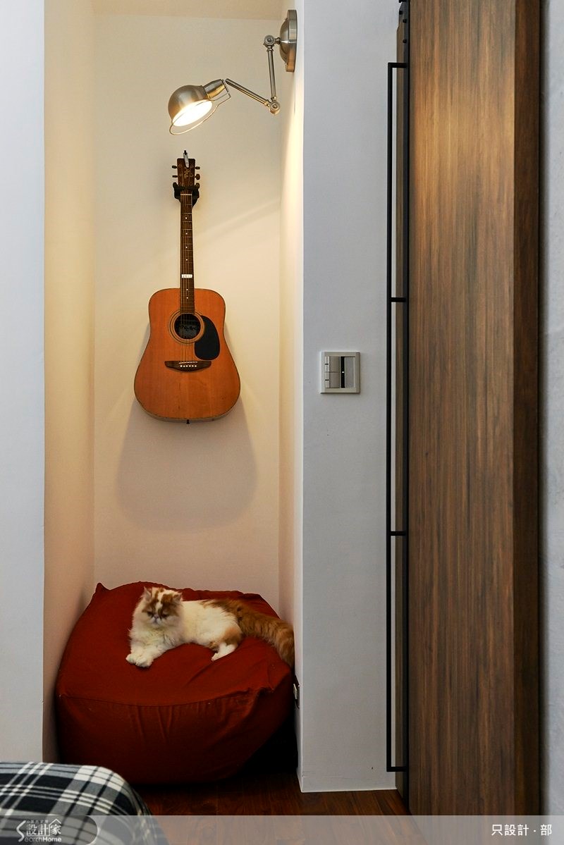 25坪新成屋(5年以下)＿工業風案例圖片＿只設計‧部＿只設計_10之18