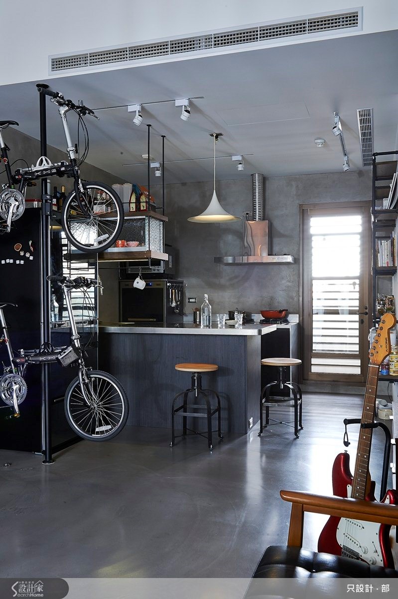 25坪新成屋(5年以下)＿工業風案例圖片＿只設計‧部＿只設計_10之6