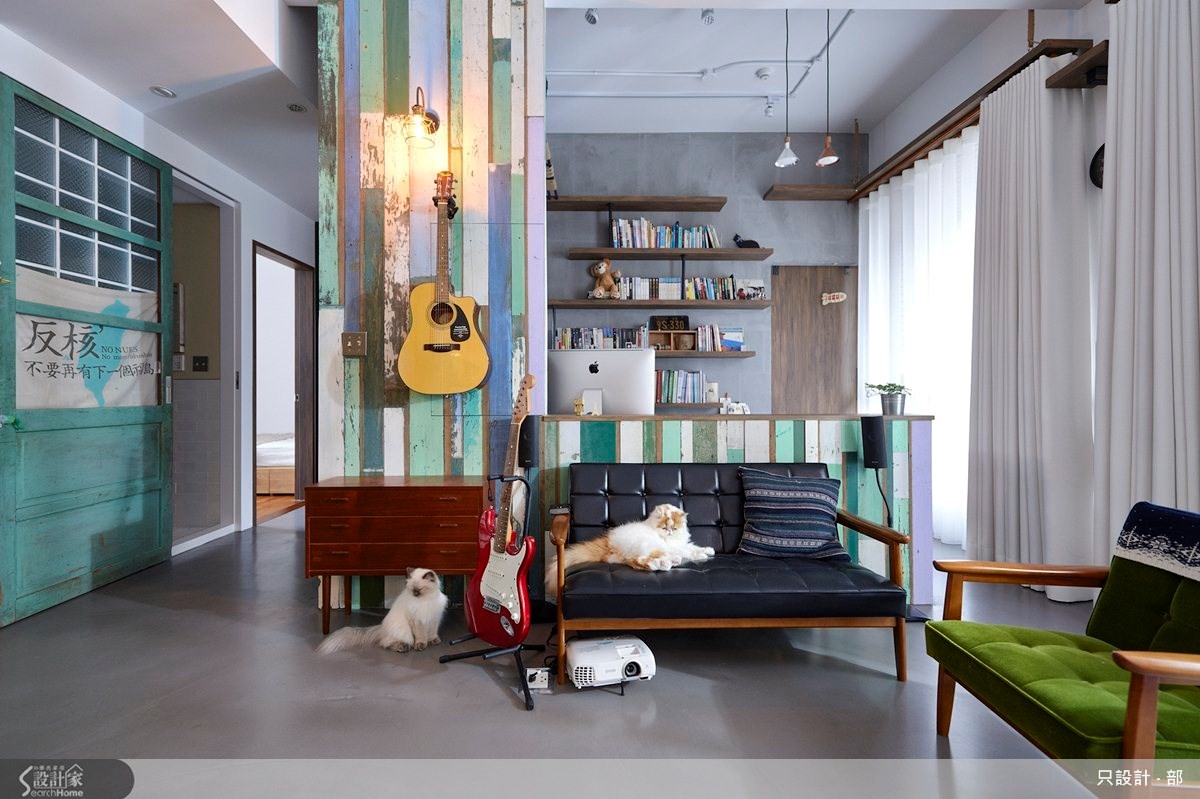 25坪新成屋(5年以下)＿工業風案例圖片＿只設計‧部＿只設計_10之5
