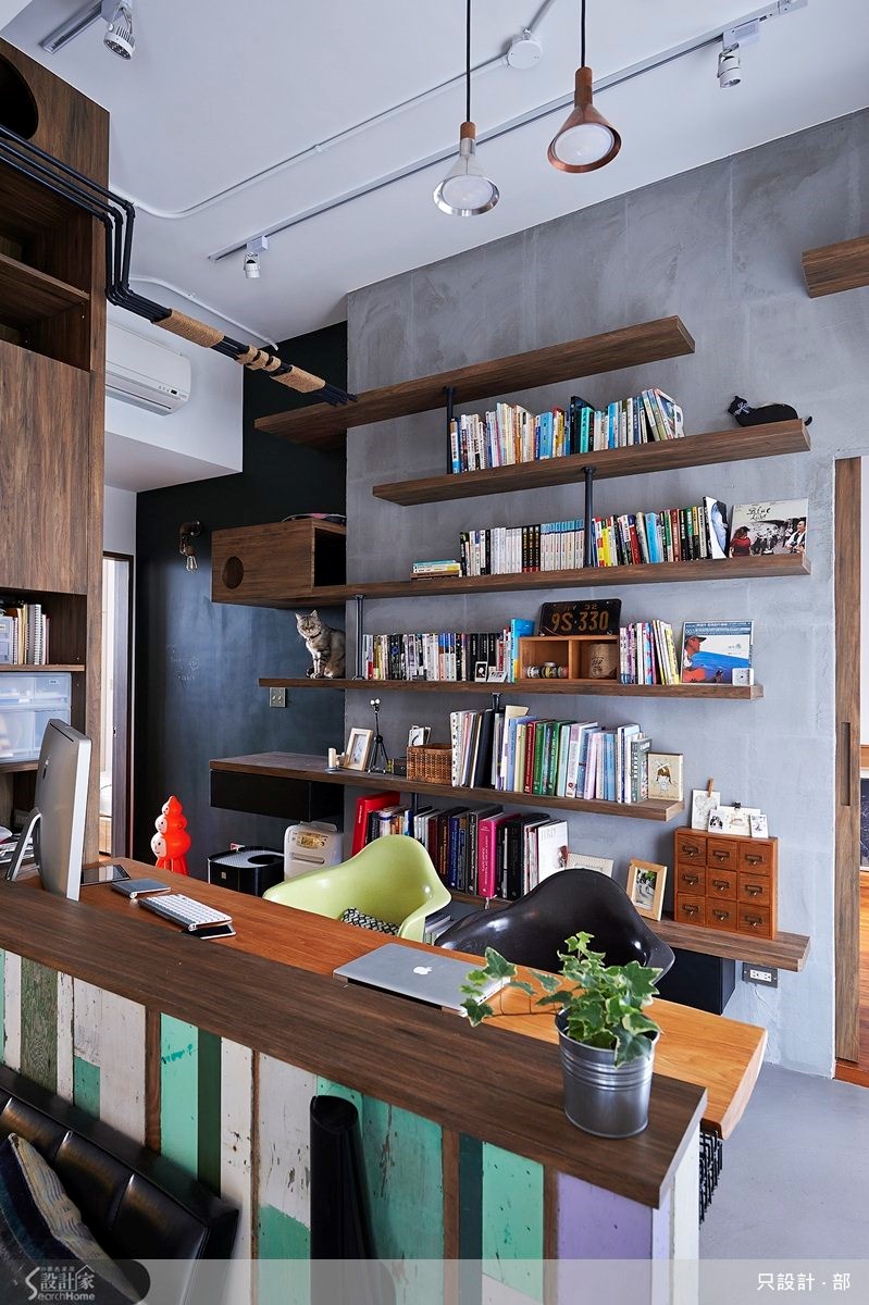 25坪新成屋(5年以下)＿工業風案例圖片＿只設計‧部＿只設計_10之7