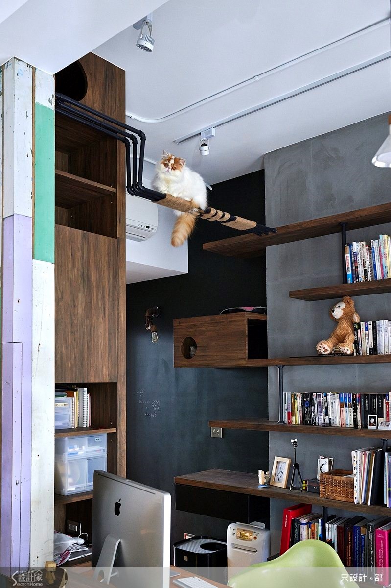 25坪新成屋(5年以下)＿工業風案例圖片＿只設計‧部＿只設計_10之8