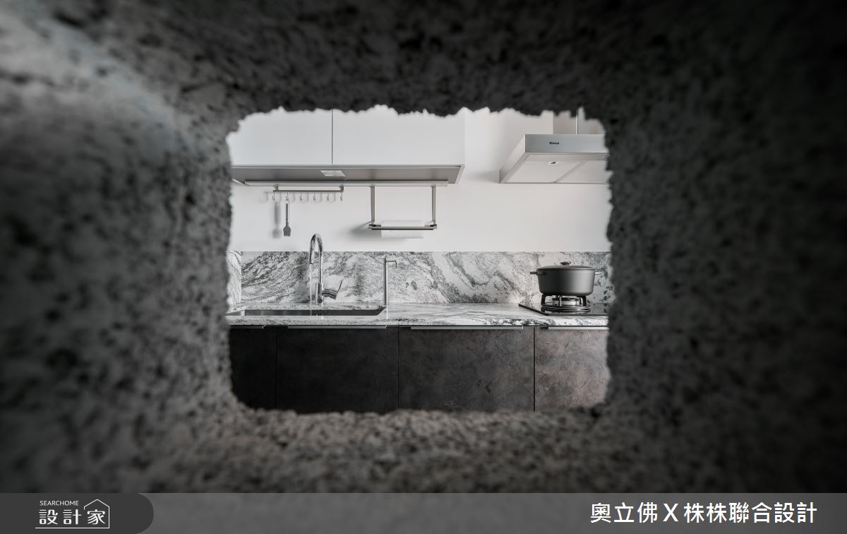 77坪毛胚屋＿現代風廚房案例圖片＿奧立佛x 株株聯合設計＿奧立佛x 株株_國王一號院｜高雄自宅之16