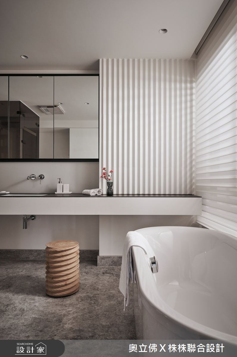 77坪毛胚屋＿現代風浴室案例圖片＿奧立佛x 株株聯合設計＿奧立佛x 株株_國王一號院｜高雄自宅之21