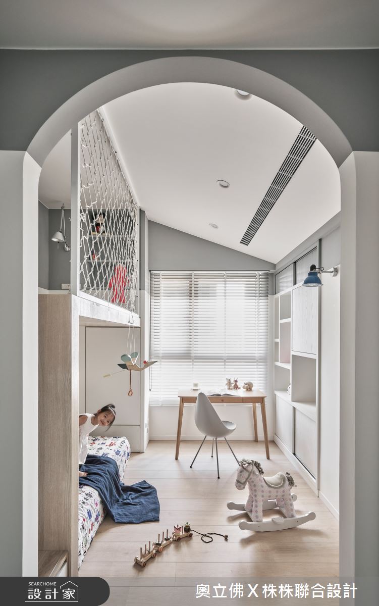 77坪毛胚屋＿現代風臥室兒童房兒童房案例圖片＿奧立佛x 株株聯合設計＿奧立佛x 株株_國王一號院｜高雄自宅之23