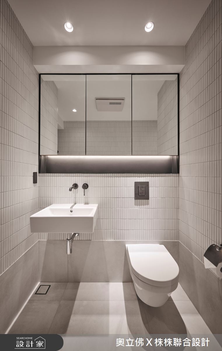 77坪毛胚屋＿現代風浴室案例圖片＿奧立佛x 株株聯合設計＿奧立佛x 株株_國王一號院｜高雄自宅之30