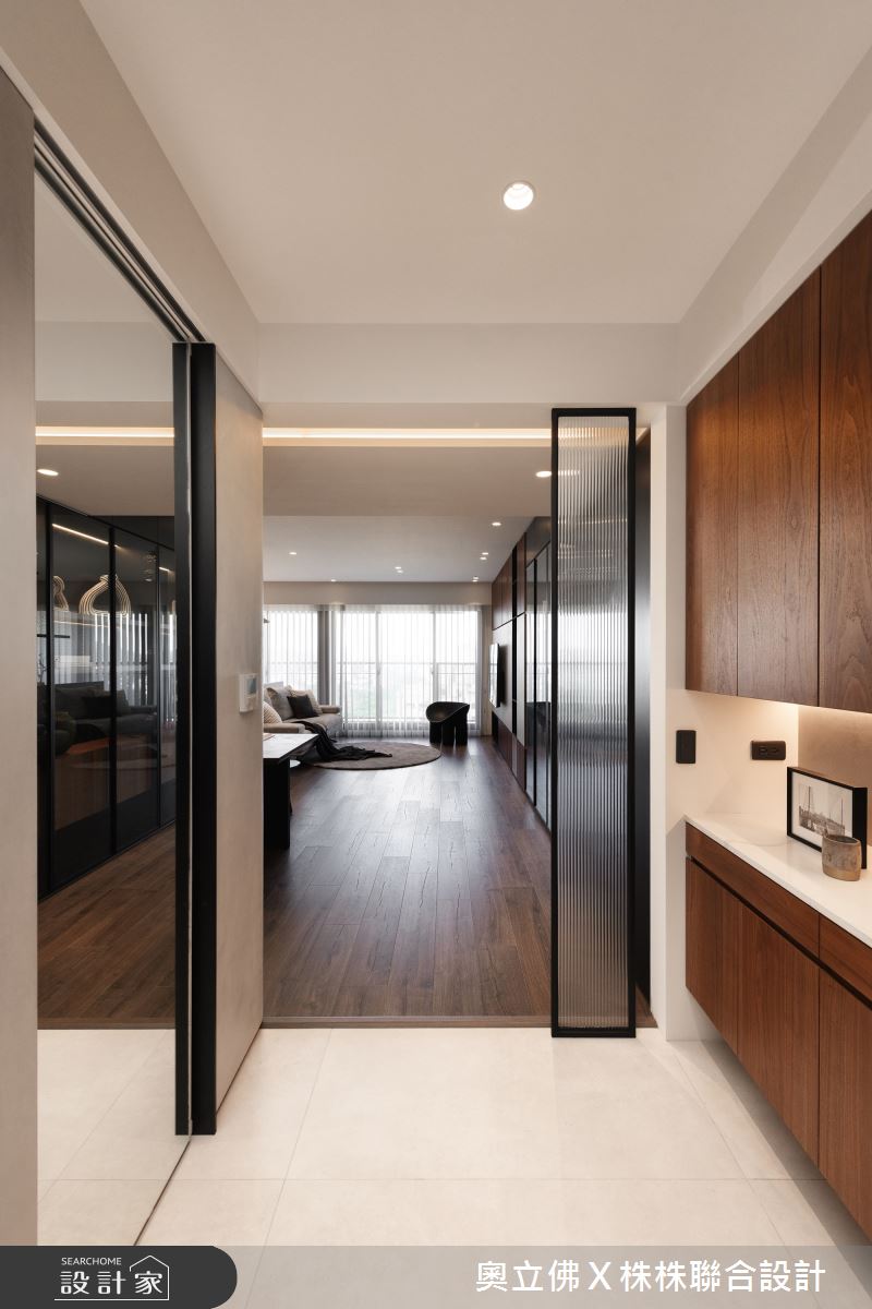 64坪新成屋(5年以下)＿現代風玄關案例圖片＿奧立佛x 株株聯合設計＿奧立佛x 株株_美術君御｜高雄C宅之8