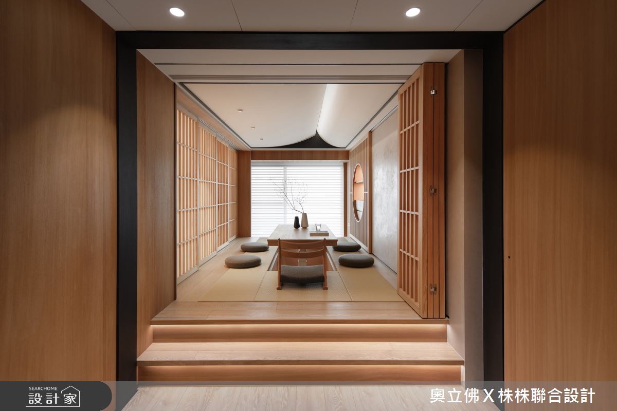 116坪毛胚屋＿現代日式風和室案例圖片＿奧立佛x 株株聯合設計＿奧立佛x 株株_遠雄THE ONE｜高雄L宅之9
