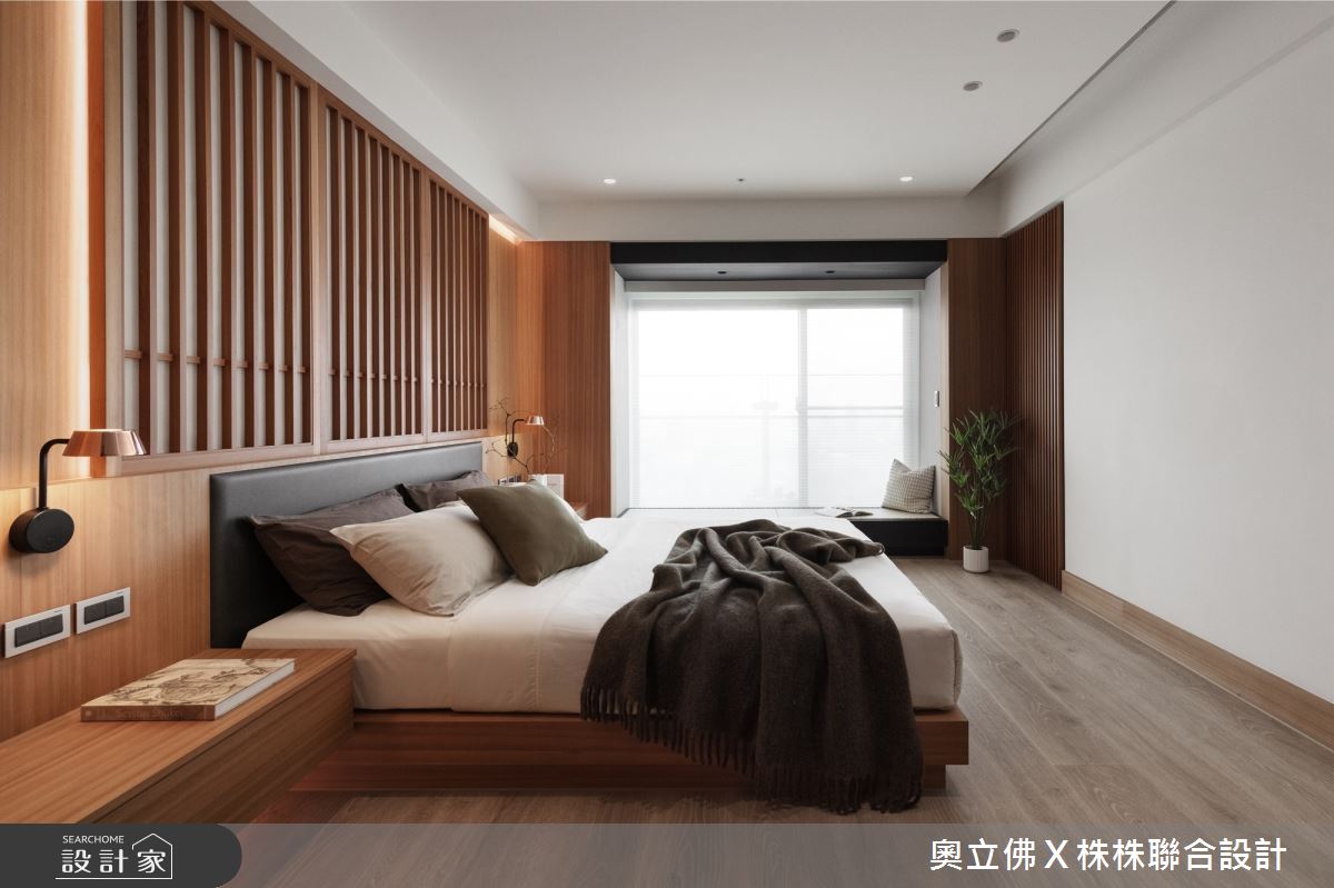 153坪毛胚屋＿日式風臥室案例圖片＿奧立佛x 株株聯合設計＿奧立佛x 株株_遠雄THE ONE｜高雄C宅之17
