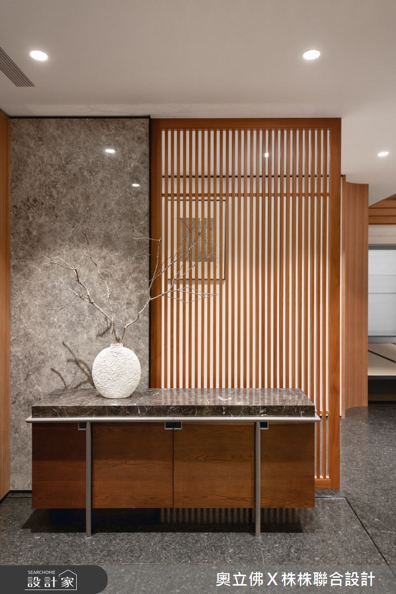 153坪毛胚屋＿日式風玄關案例圖片＿奧立佛x 株株聯合設計＿奧立佛x 株株_遠雄THE ONE｜高雄C宅之1