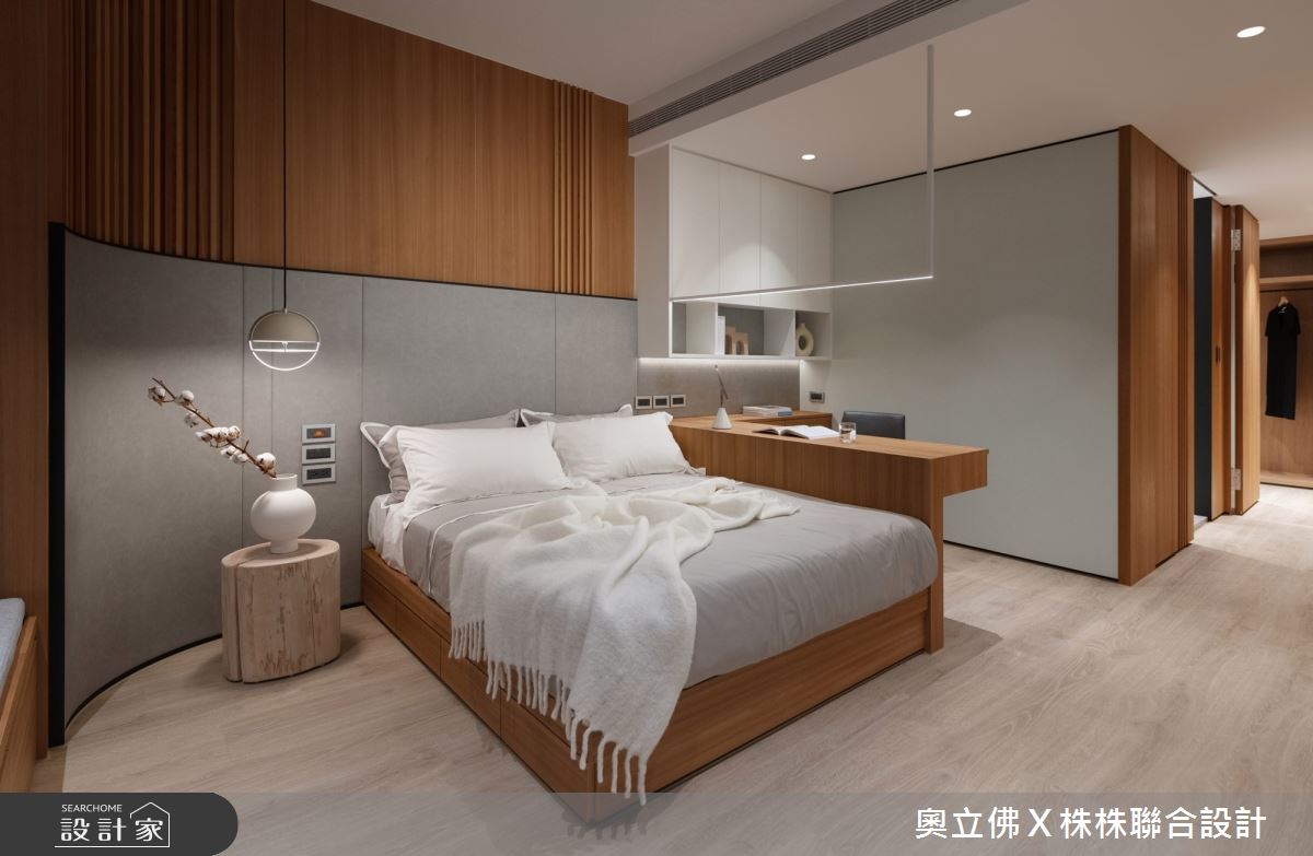 153坪毛胚屋＿日式風臥室案例圖片＿奧立佛x 株株聯合設計＿奧立佛x 株株_遠雄THE ONE｜高雄C宅之23