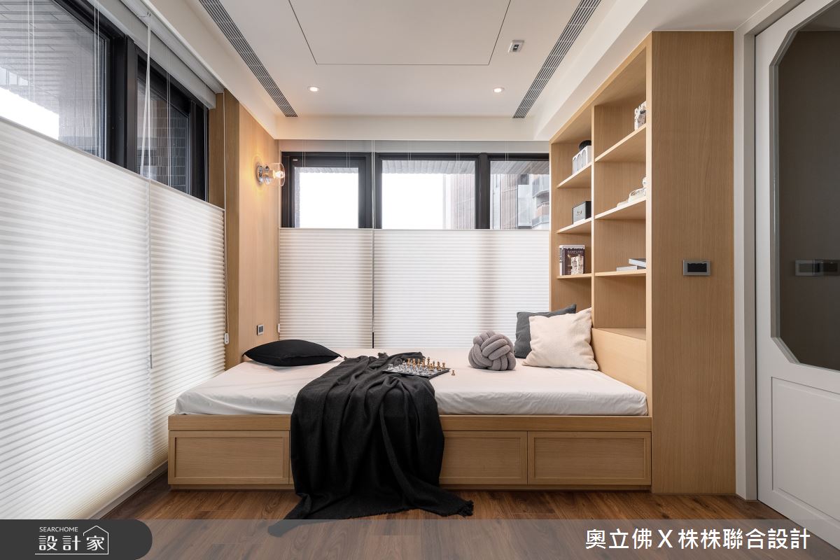 109坪毛胚屋＿美式風臥室案例圖片＿奧立佛x 株株聯合設計＿奧立佛x 株株_華人匯｜高雄J宅之11