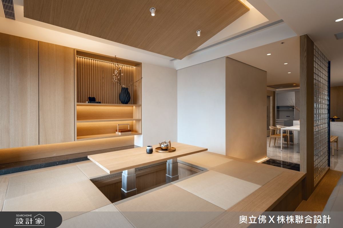 116坪毛胚屋＿解構侘寂風和室案例圖片＿奧立佛x 株株聯合設計＿奧立佛x 株株_遠雄THE ONE｜高雄S宅之14