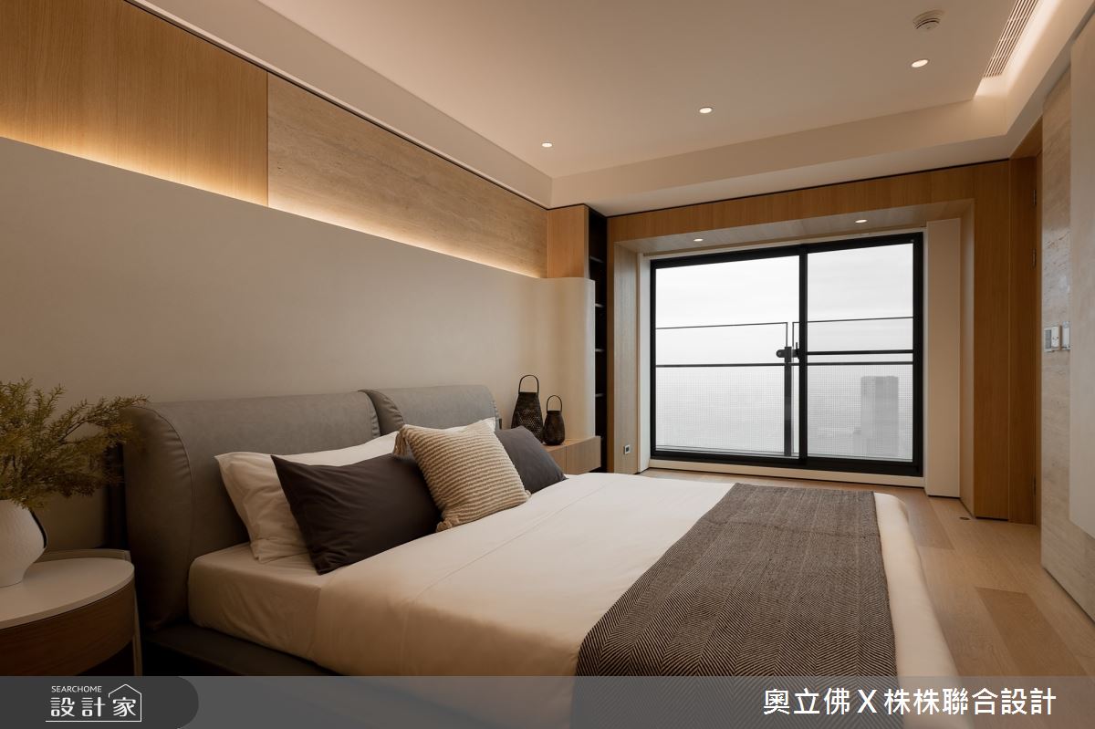 116坪毛胚屋＿解構侘寂風臥室案例圖片＿奧立佛x 株株聯合設計＿奧立佛x 株株_遠雄THE ONE｜高雄S宅之28