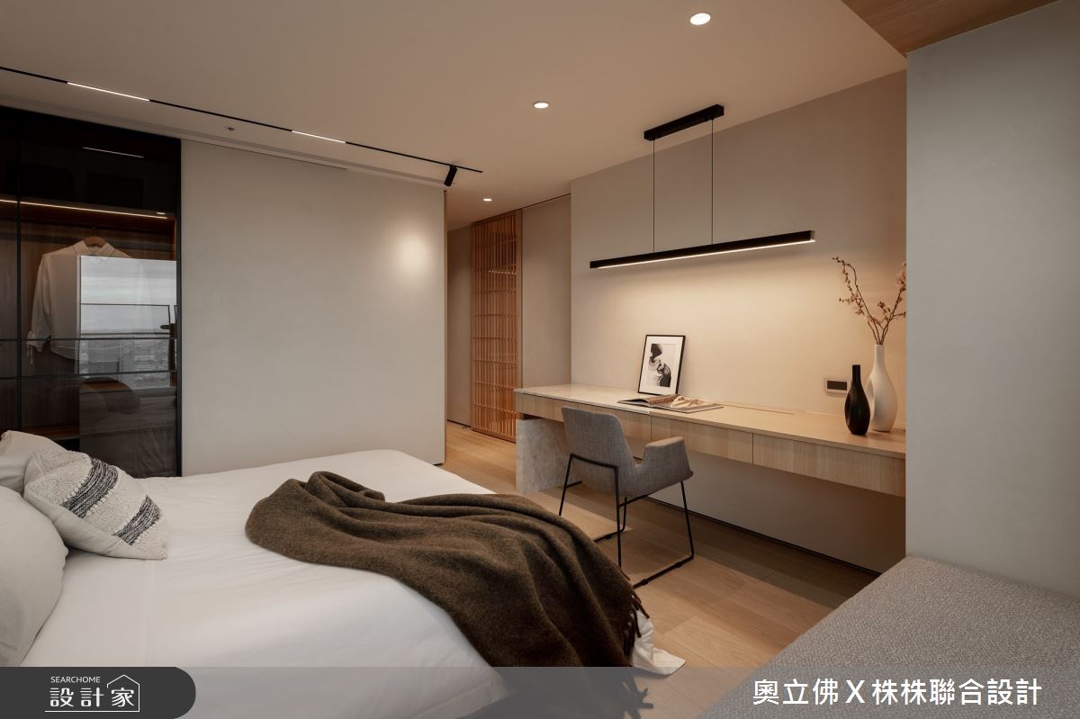 116坪毛胚屋＿解構侘寂風臥室案例圖片＿奧立佛x 株株聯合設計＿奧立佛x 株株_遠雄THE ONE｜高雄S宅之37